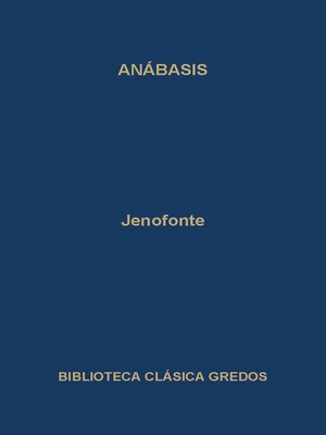 cover image of Anábasis